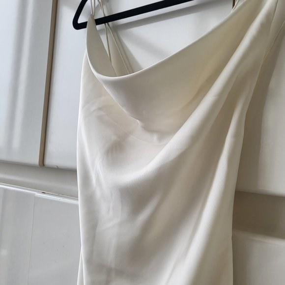 ROTATE Grace draped midi dress - Picture 7 of 14